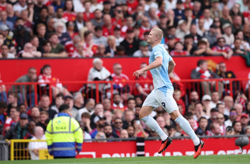 Erling Haaland vs Manchester United