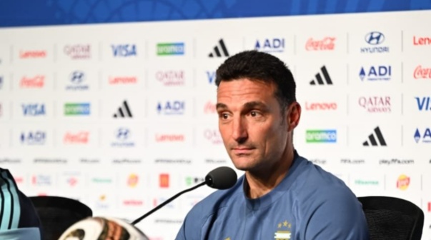 Lionel Scaloni en la conferencia de prensa posterior al pase a la final del Mundial 2026