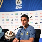 Lionel Scaloni en la conferencia de prensa posterior al pase a la final del Mundial 2026