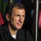 Boca Juniors coach, Rodolfo Arruabarrena, during the match against Sao Paulo for the second leg of the Copa Sudamericana quarterfinals, at Morumbi Stadium, south of Sao Paulo, on Tuesday, September 15, 2026.