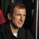 Boca Juniors coach, Rodolfo Arruabarrena, during the match against Sao Paulo for the second leg of the Copa Sudamericana quarterfinals, at Morumbi Stadium, south of Sao Paulo, on Tuesday, September 15, 2026.