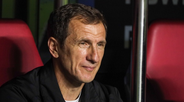 Boca Juniors coach, Rodolfo Arruabarrena, during the match against Sao Paulo for the second leg of the Copa Sudamericana quarterfinals, at Morumbi Stadium, south of Sao Paulo, on Tuesday, September 15, 2026.