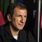 Boca Juniors coach, Rodolfo Arruabarrena, during the match against Sao Paulo for the second leg of the Copa Sudamericana quarterfinals, at Morumbi Stadium, south of Sao Paulo, on Tuesday, September 15, 2026.