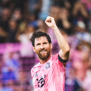 Lionel Messi en Inter Miami vs. Cruz Azul Campeones Cup 2026