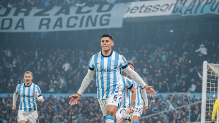 Marcos Rojo en Racing vs. Boca Torneo Clausura 2026