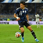 Giuliano Simeone. Amistoso Selección Argentina vs Mauritania.
