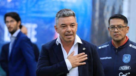 Marcelo Gallardo al frente de la Selección de Ecuador