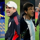 Claudio Úbeda, Eduardo Coudet, Gustavo Costas y Jorge Sampaoli