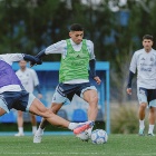 La Selección argentina, en acción