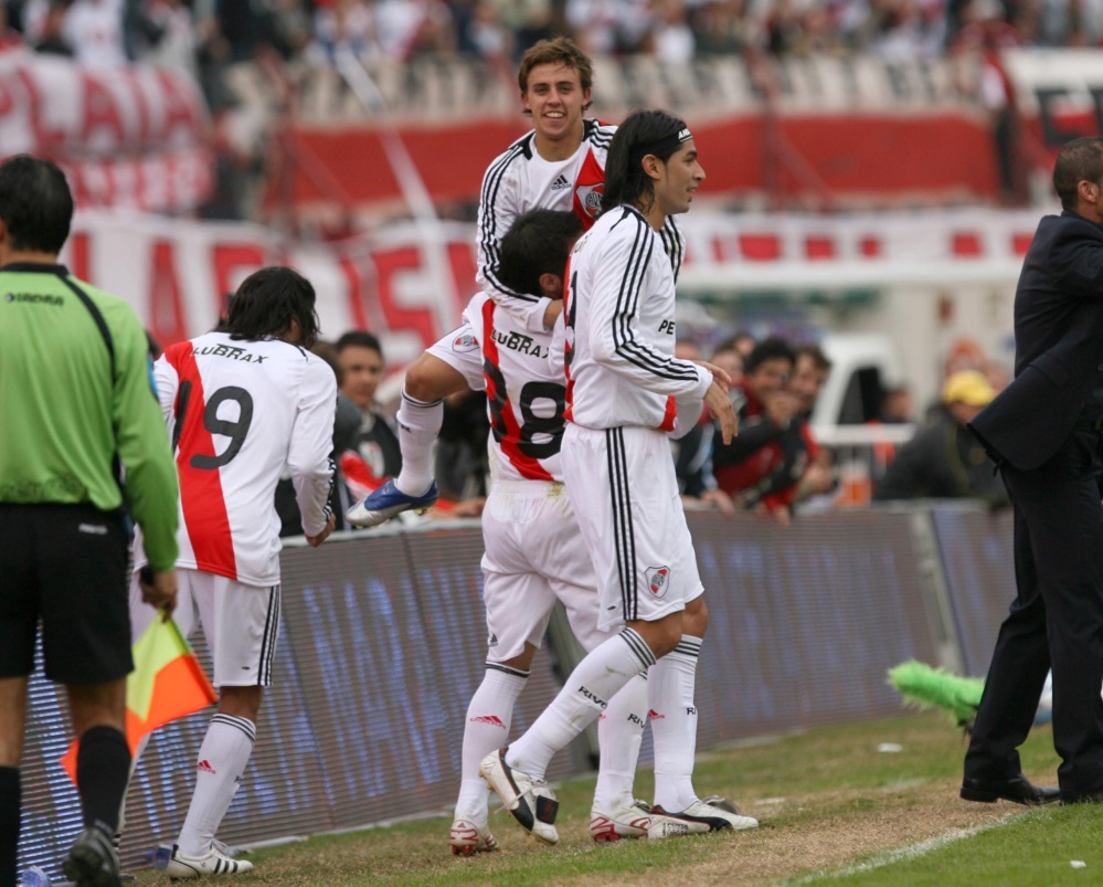 Diego Buonanotte en River vs. Olimpo Torneo Clausura 2008