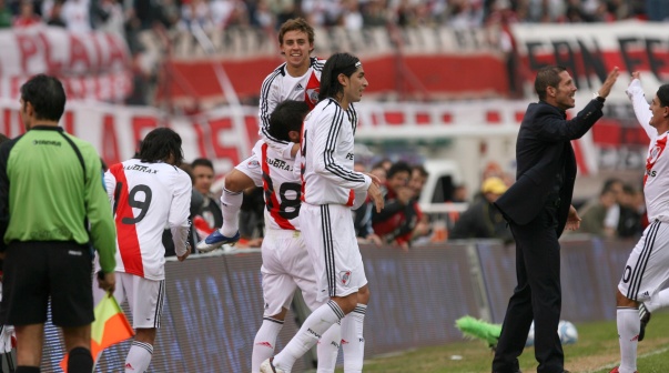 Diego Buonanotte en River vs. Olimpo Torneo Clausura 2008