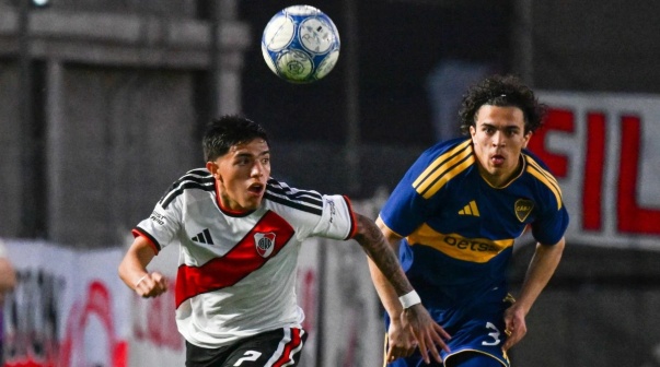 River y Boca empataron en el clásico de Reserva
