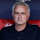 José Mourinho en el banco del Real Madrid