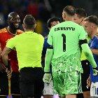 El cruce entre Romelu Lukaku y Gianluigi Donnarumma