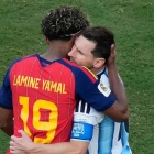 Lamine Yamal habló sobre su encuentro con Messi en la final del Mundial