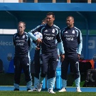 Lionel Scaloni. Entrenamiento de la Seleccion Argentina.