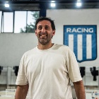 Diego Milito en las elecciones de Racing en 2024