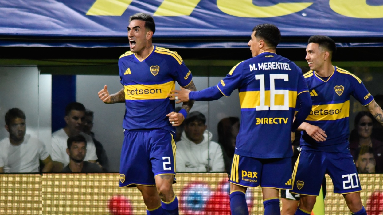 Lautaro Di Lollo. Boca Juniors vs Union de Santa Fe. Fecha 11 Torneo Clausura Liga Profesional Argentina.