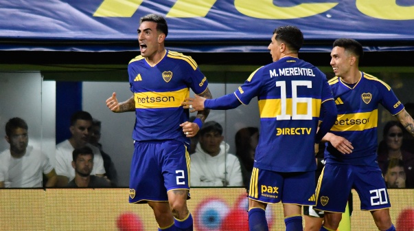 Lautaro Di Lollo. Boca Juniors vs Union de Santa Fe. Fecha 11 Torneo Clausura Liga Profesional Argentina.
