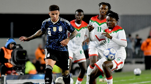 Enzo Fernández en Argentina vs Burkina Faso
Amistoso.