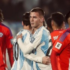 Debut de Franco Mastantuono en la Selección Argentina