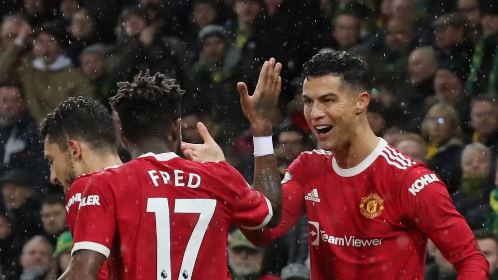 Cristiano Ronaldo y Fred