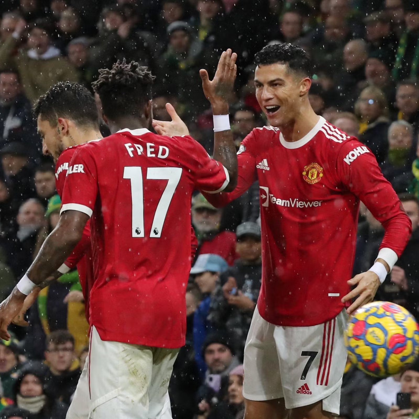 Cristiano Ronaldo y Fred