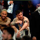 Neymar y un sentido mensaje para Messi