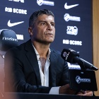 Pedro Emanuel en su presentación como DT de Vasco da Gama