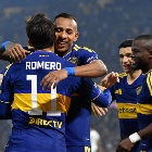 Sebastian Villa y Ángel Romero Boca vs Central Cordoba Fecha 9 Torneo Clausura