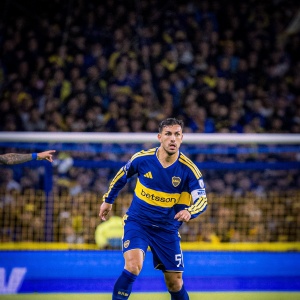 Leandro Paredes en Boca vs. San Pablo CONMEBOL Sudamericana