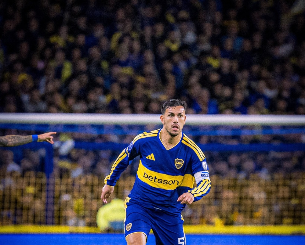 Leandro Paredes en Boca vs. San Pablo CONMEBOL Sudamericana