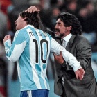 Maradona y Messi