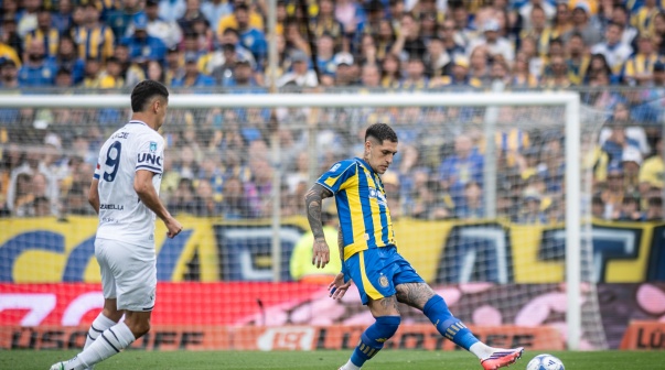 Gastón Ávila en Rosario Central vs. Independiente Rivadavia Torneo Clausura 2026