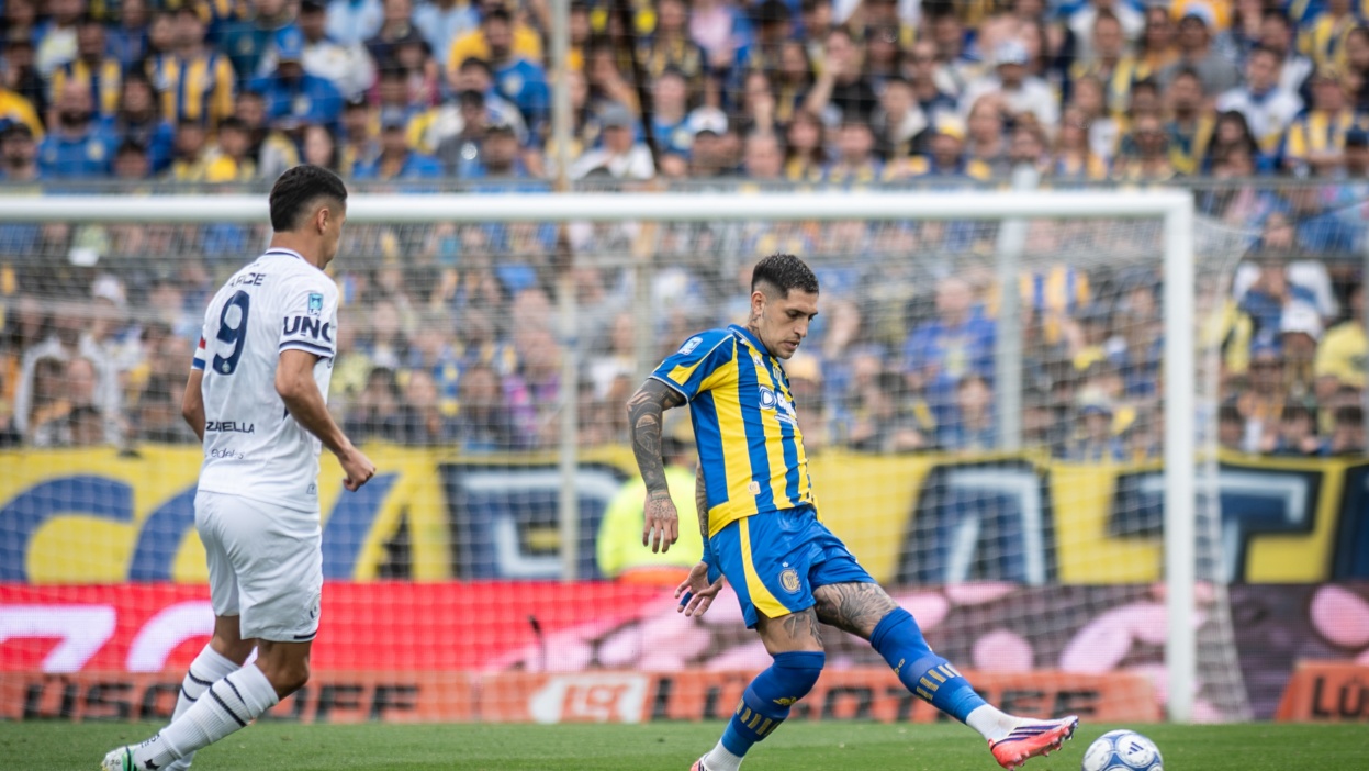 Gastón Ávila en Rosario Central vs. Independiente Rivadavia Torneo Clausura 2026