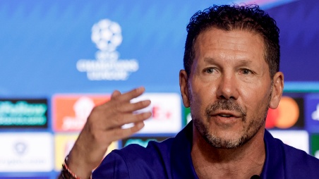 Diego Pablo Simeone conferencia previa vs. Manchester United