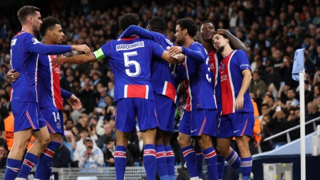 Partidazo en Inglaterra: el PSG le ganó 4 a 2 al Manchester City