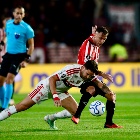Estudiantes de La Plata vs Flamengo. Semifinal Copa Libertadores de America.