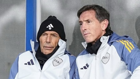Miguel Ángel Russo y Claudio Úbeda