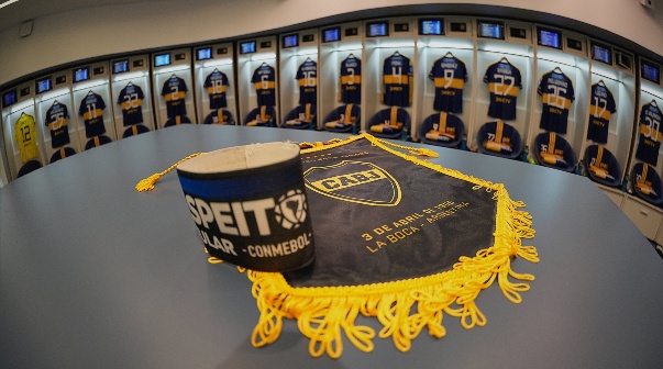 Camerín Boca Juniors