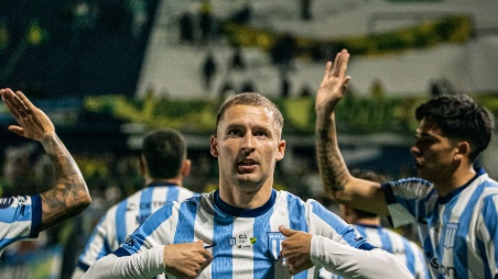 Matko Miljevic en Racing vs. Defensa y Justicia Copa Argentina 2026