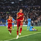 Nahuel Molina en la victoria de Roma ante Slovan Bratislava por Champions League