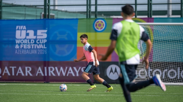 Selección Argentina Sub-15 en el Mundial de Azerbaiyán