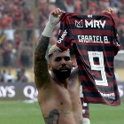 Gabigol en la final de la CONMEBOL Libertadores 2019