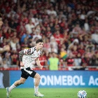 Baltasar Rodríguez en la semifinal de la CONMEBOL Libertadores 2026 Flamengo vs. Estudiantes