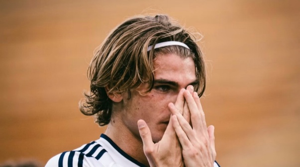 Nico Paz en Como vs Fiorentina