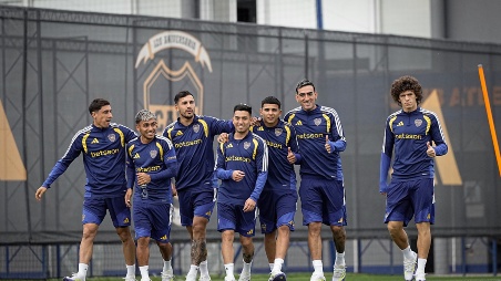 Boca entrenamiento