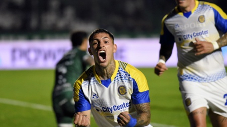 Gastón Ávila en Sarmiento vs Central Fecha 15 Torneo Clausura