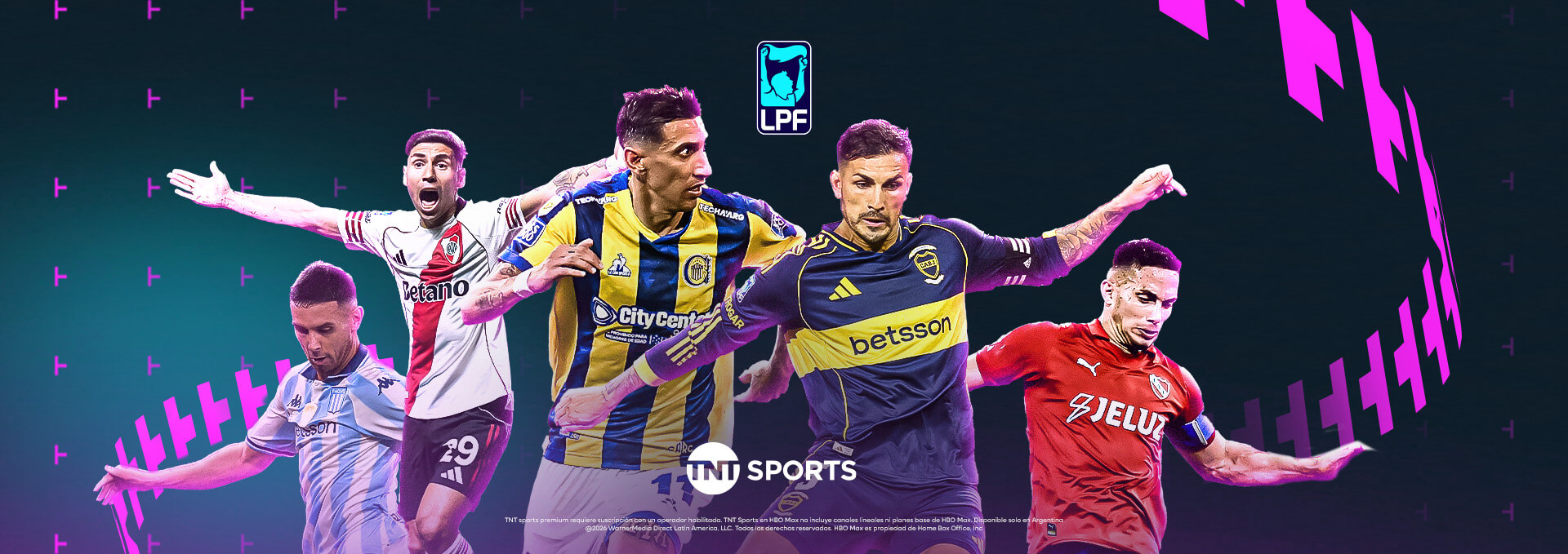 Liga argentina - Suscribite