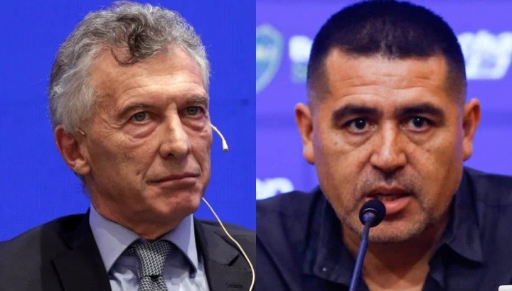 El palazo de Riquelme a Macri y Angelici en Boca 